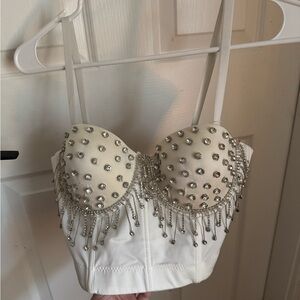 Up&Down boutique embellished corset